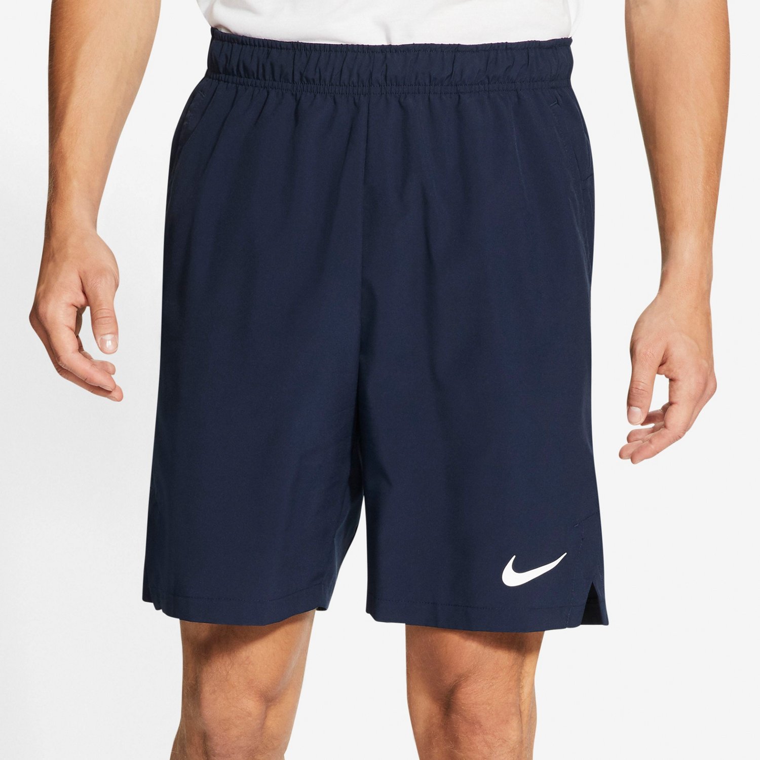 nike flex shorts navy