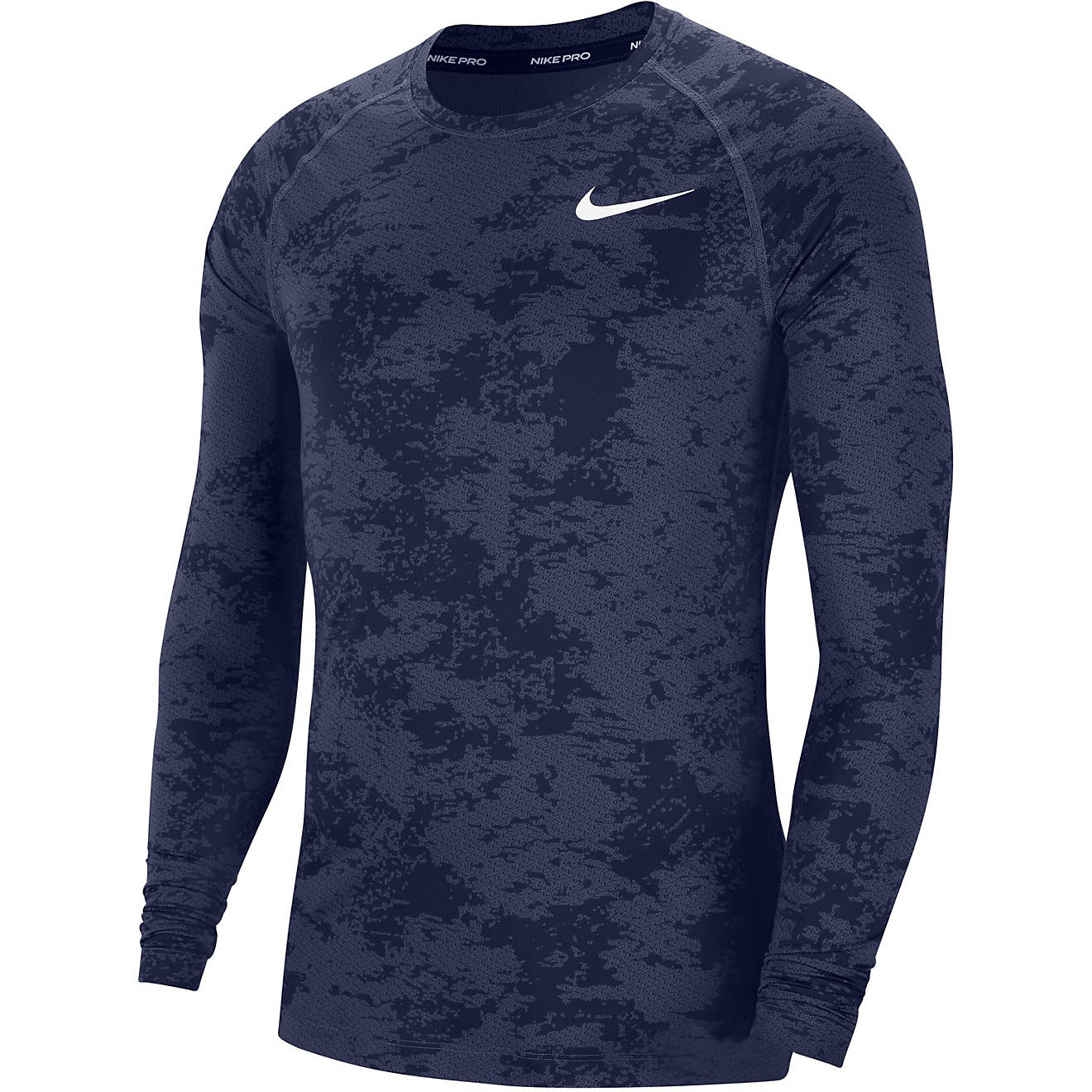 Nike Men's AOP Camo Slim Long Sleeve T-Shirt                                                                                     - view number 1