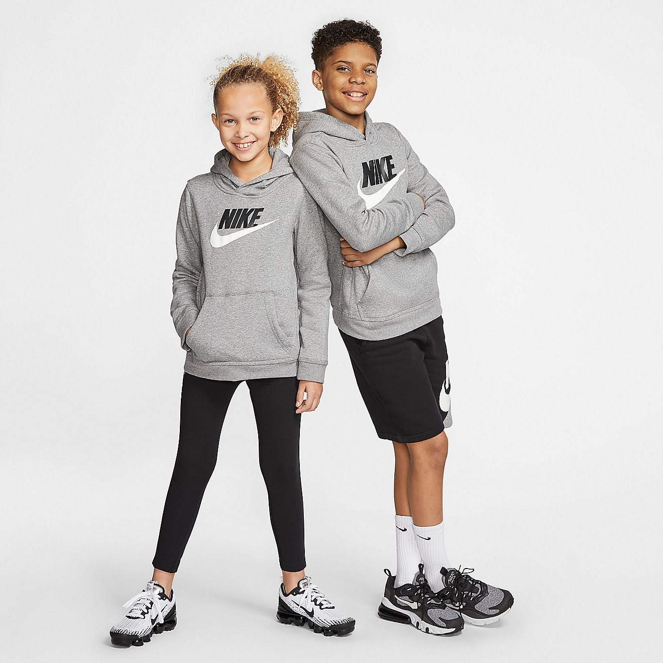 Nike Kids' Sportswear Club Fleece Hoodie                                                                                         - view number 7
