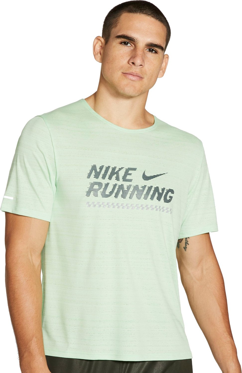 nike running top green