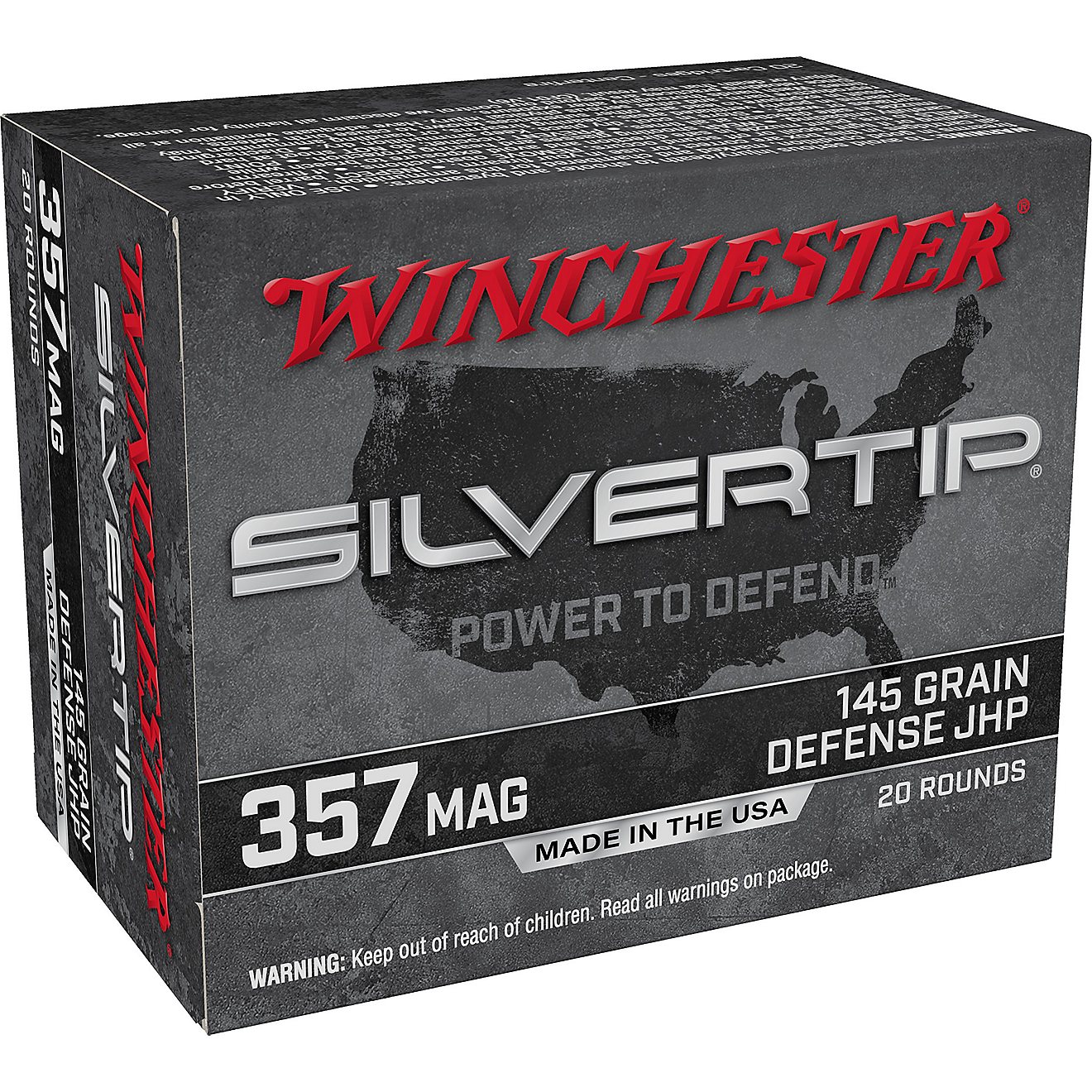 Winchester Silvertip .357 Magnum 145-Grain Ammunition                                                                            - view number 1