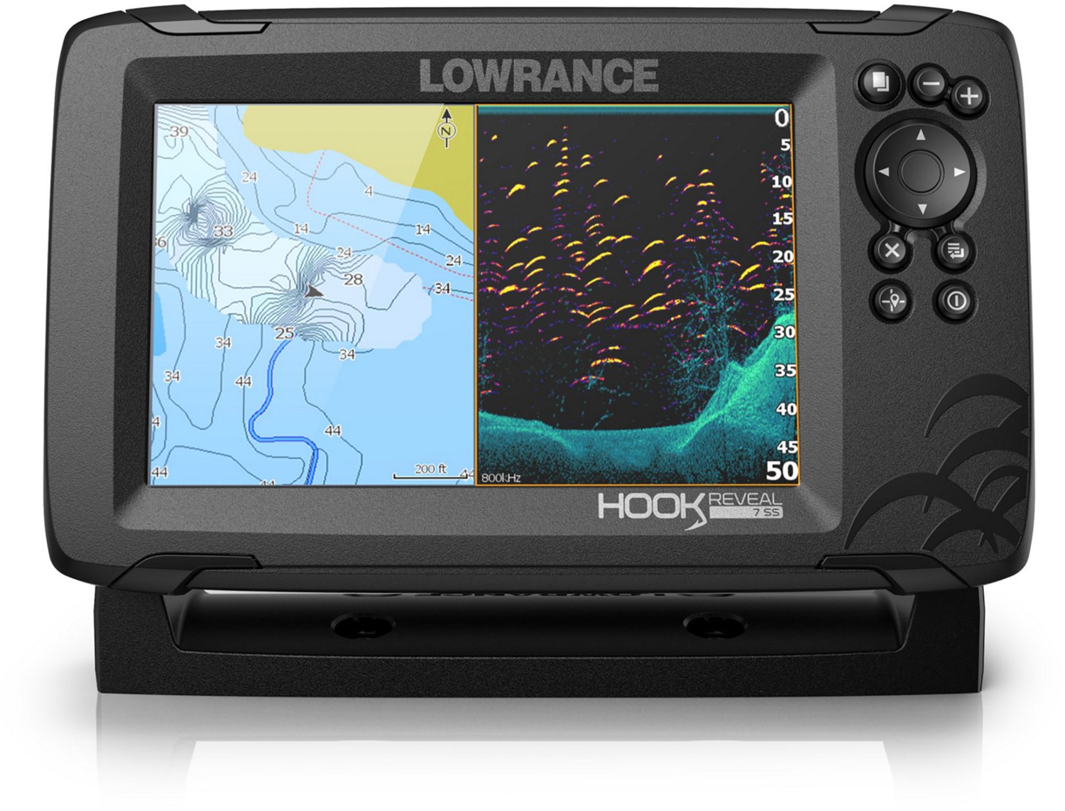 Lowrance 4000 Us Lake Map Lowrance Hook Reveal 7 Splitshot Us Inland Fishfinder | Academy