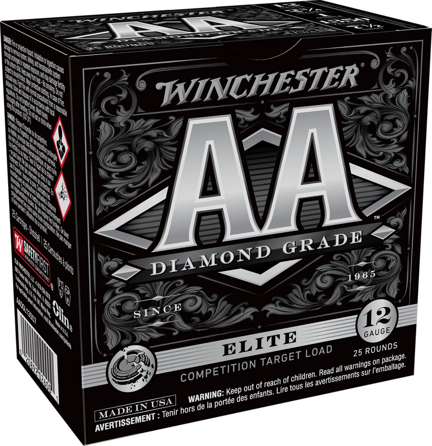 Winchester AA Diamond Grade Elite 12 Gauge Shotshells Academy