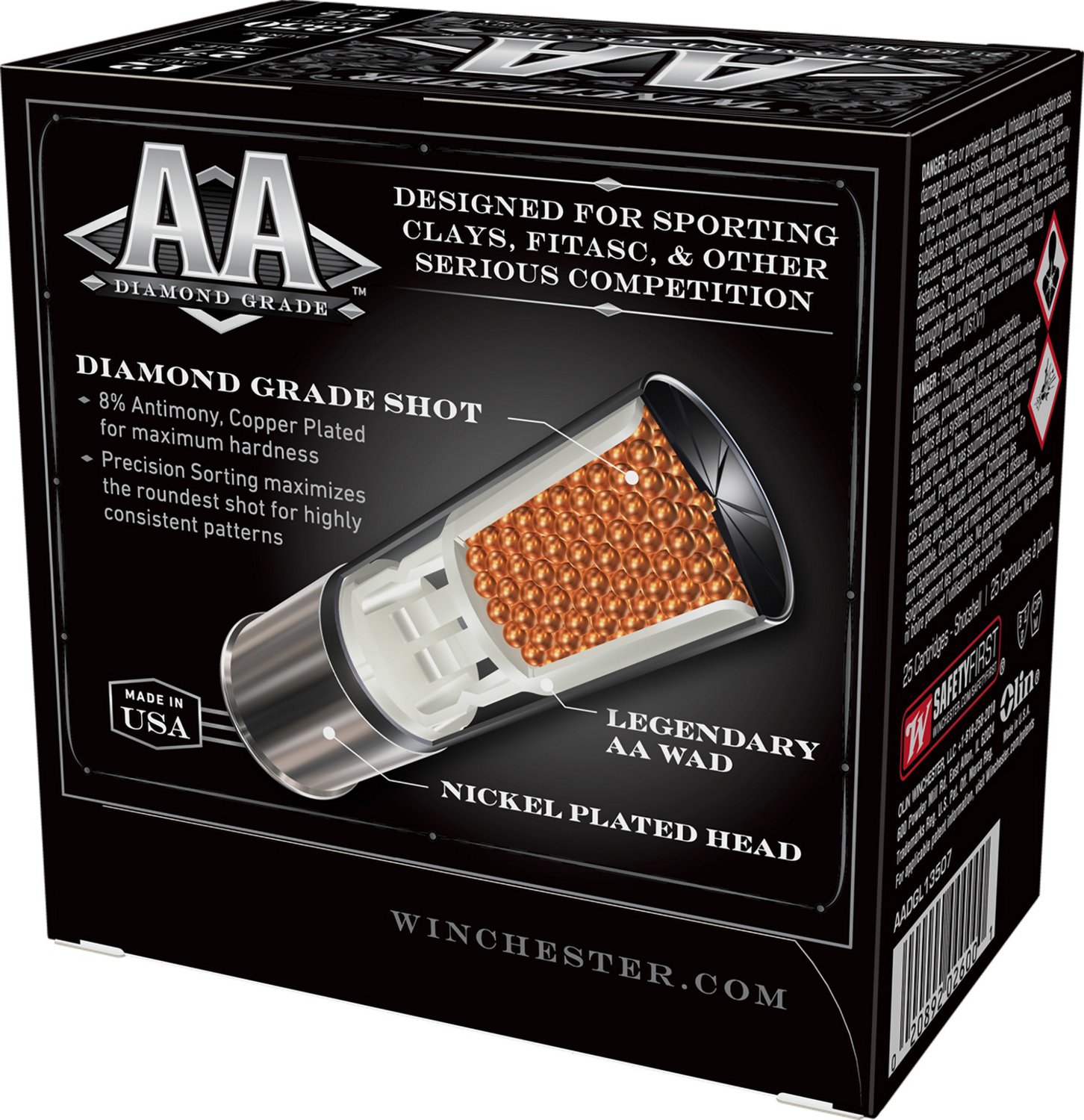 Winchester AA Diamond Grade Elite 12 Gauge Shotshells Academy