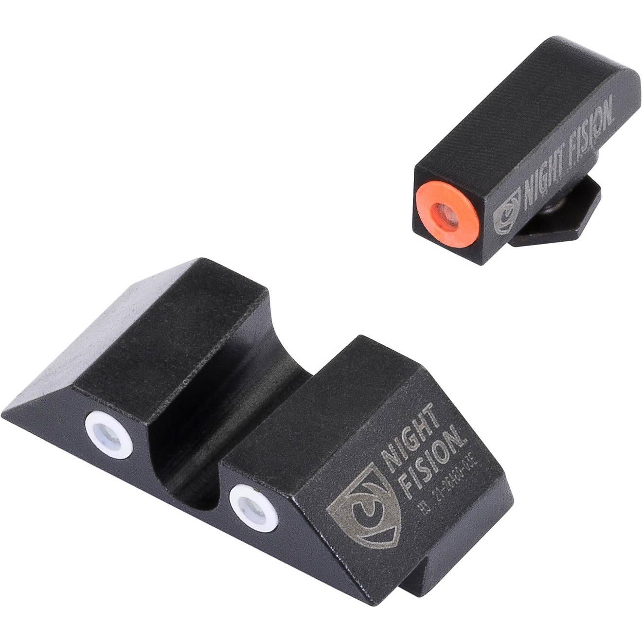 Night Fision Set Square Front and U-Notch Rear Sight Set                                                                         - view number 1