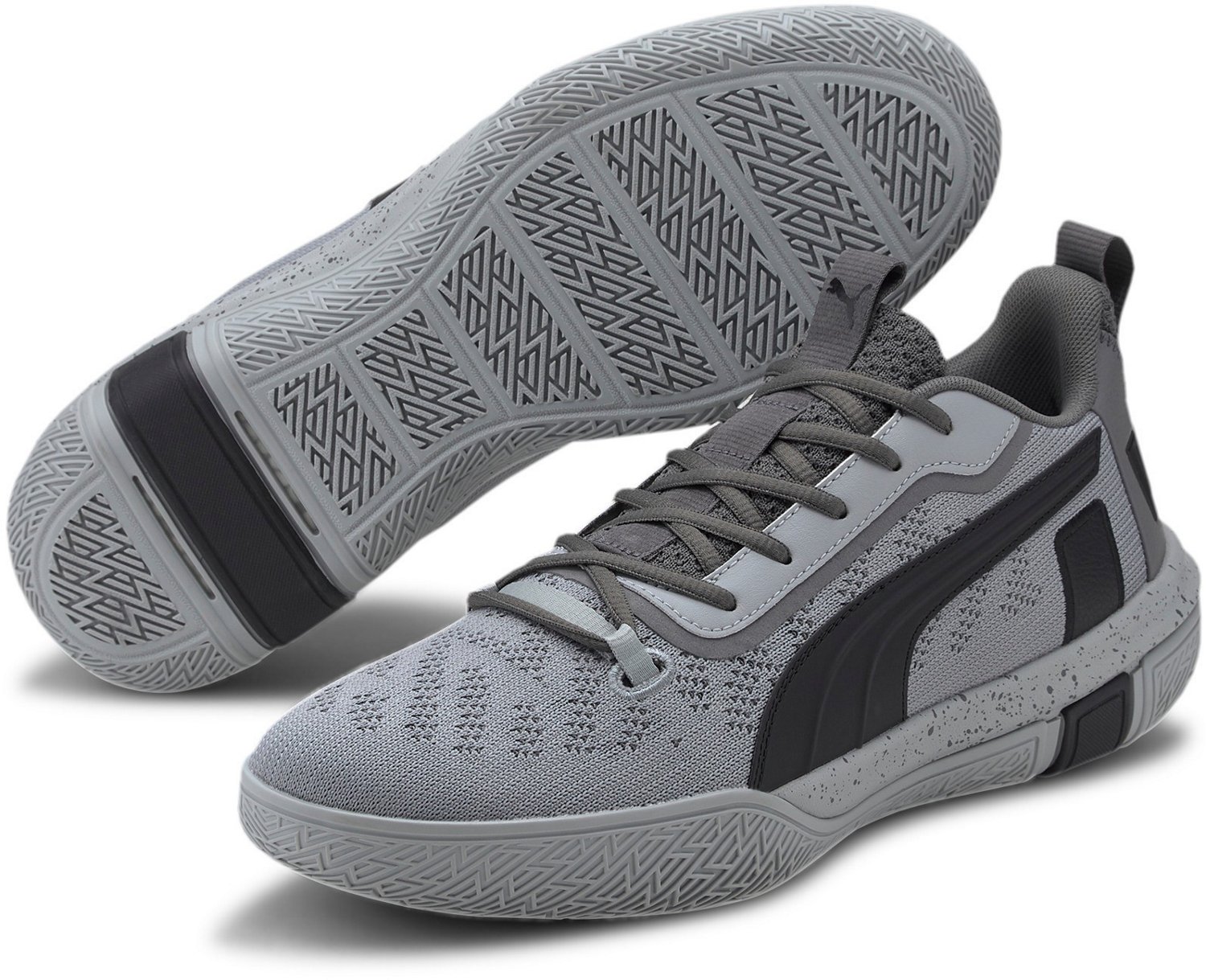 puma basketball shoes black
