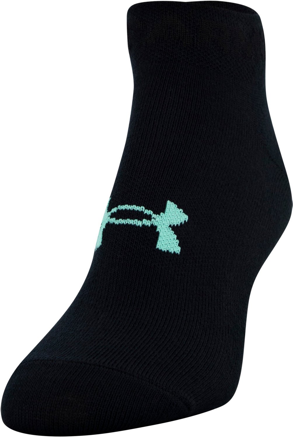 Under Armour Women's Essential Low Cut Socks 6Pack Academy