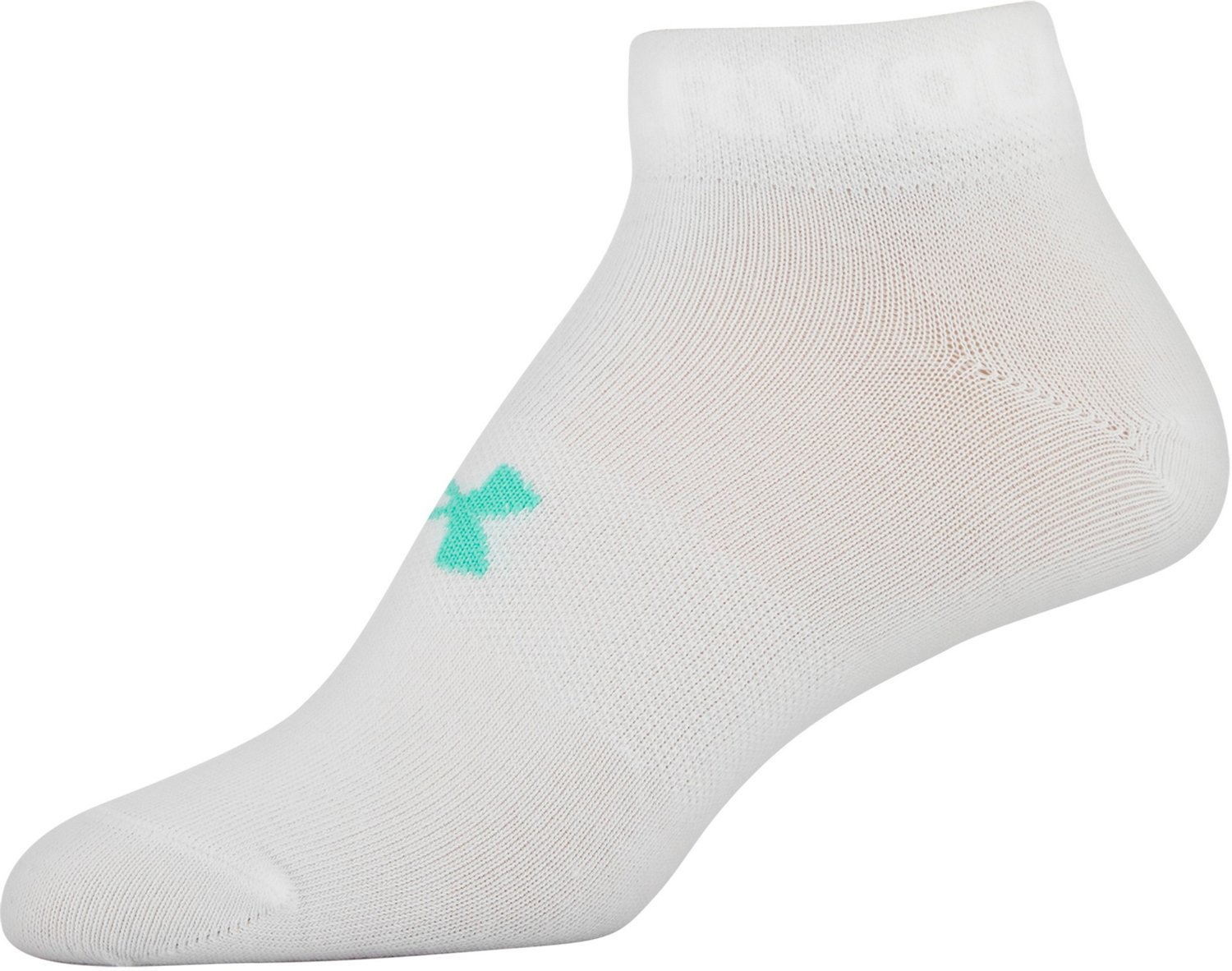 Under Armour Women's Essential Low Cut Socks 6Pack Academy