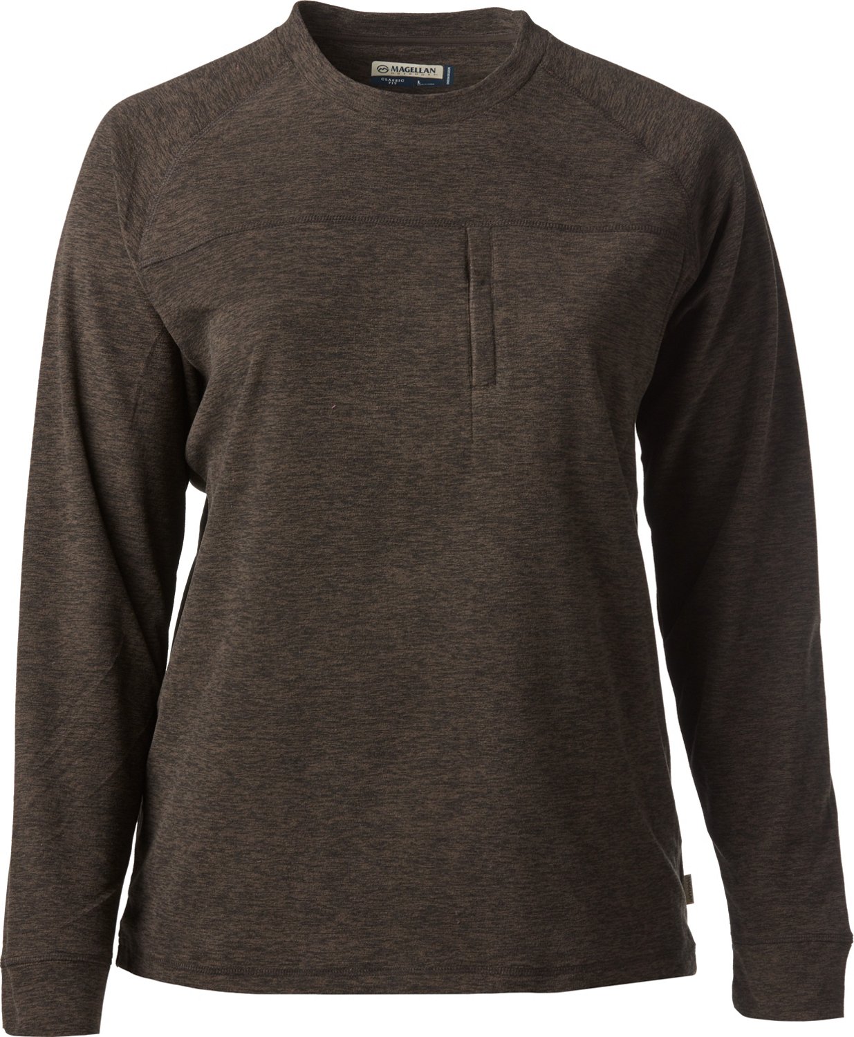 Magellan Outdoors Men's Woodlake Fleece Pullover Sweatshirt Academy