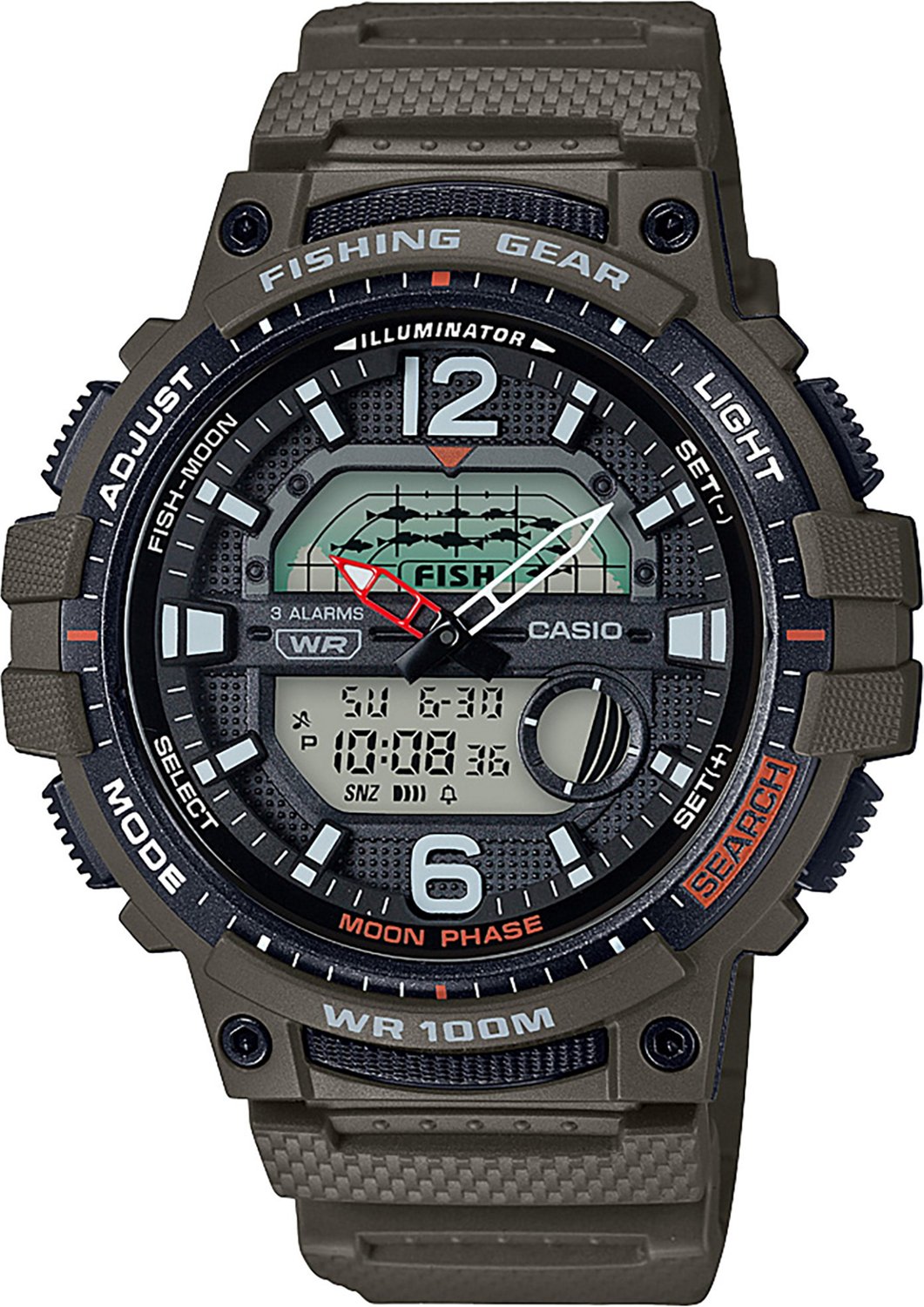fishing watch casio