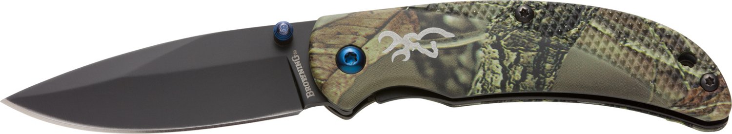 Browning Prism 3 Camo Folding Knife Academy
