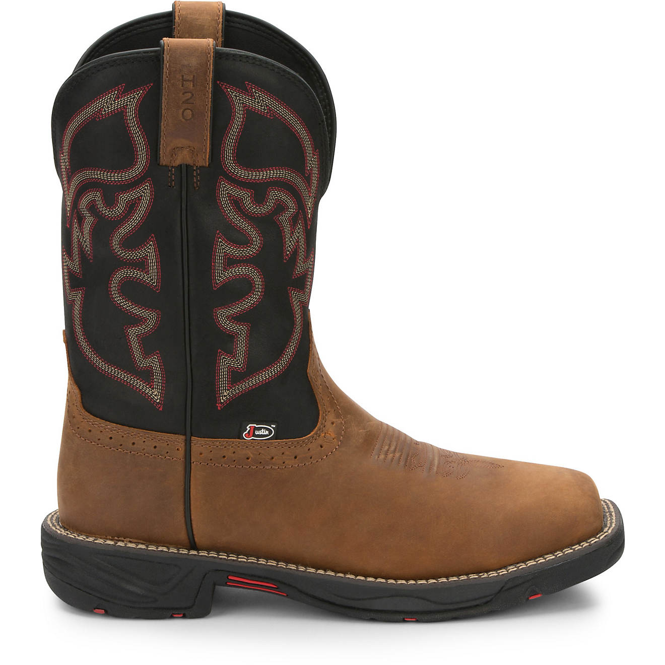 Justin Men's Stampede Rush WP Work Boots                                                                                         - view number 1