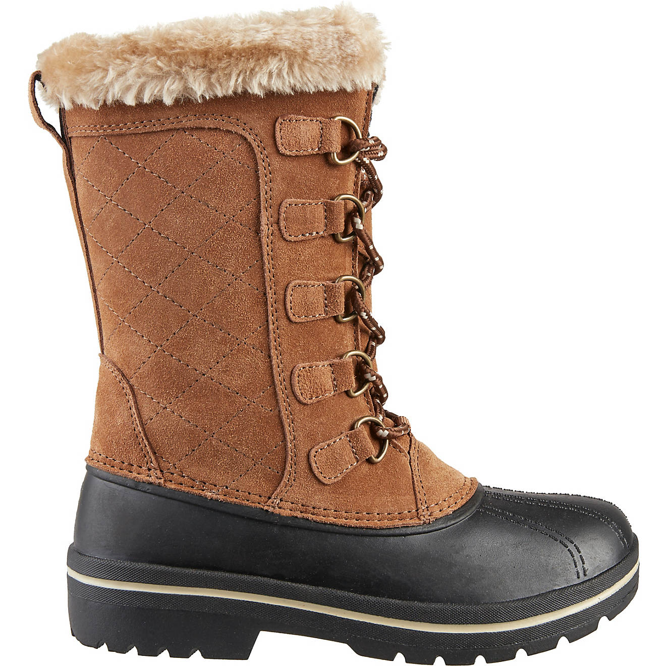 Magellan Outdoors Women's Fur Quilted Pac Boots                                                                                  - view number 1