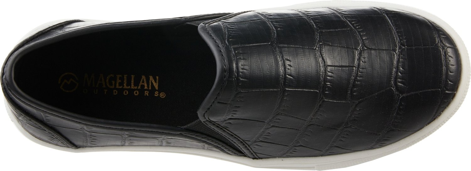 Magellan Outdoors Women's Croco Classic SlipOn Shoes Academy