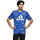 adidas Men's Essentials Allover Print Badge of Sport T-shirt                                                                     - view number 1 image