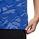 adidas Men's Essentials Allover Print Badge of Sport T-shirt                                                                     - view number 6 image