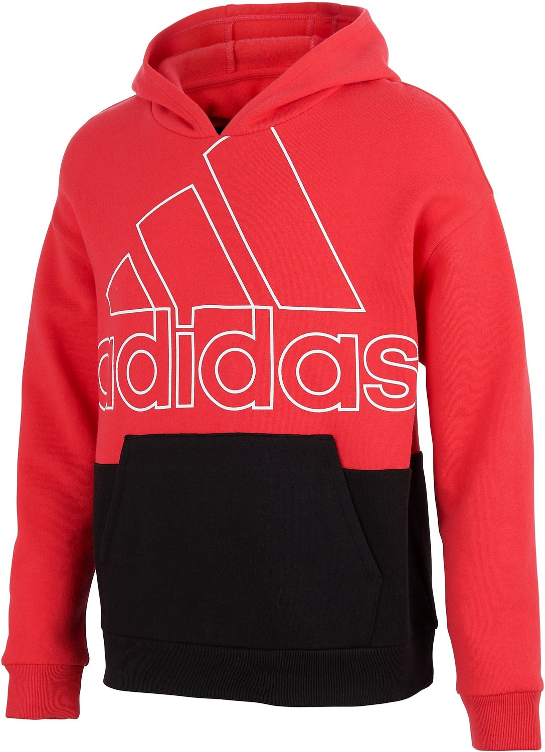 adidas Girls' Colorblock Fleece Hoodie | Academy