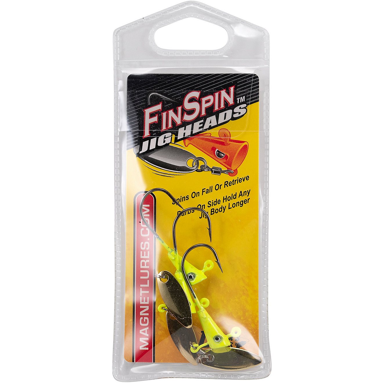 Crappie Magnet Fin Spin Jigheads 3-Pack                                                                                          - view number 2
