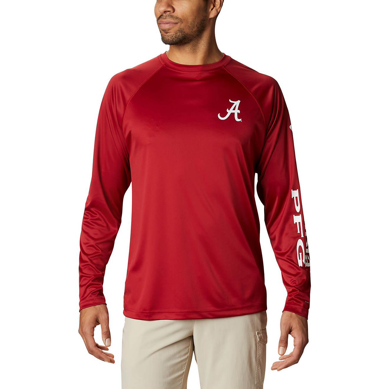 Columbia Sportswear Men's University of Alabama Terminal Tackle Shirt                                                            - view number 1