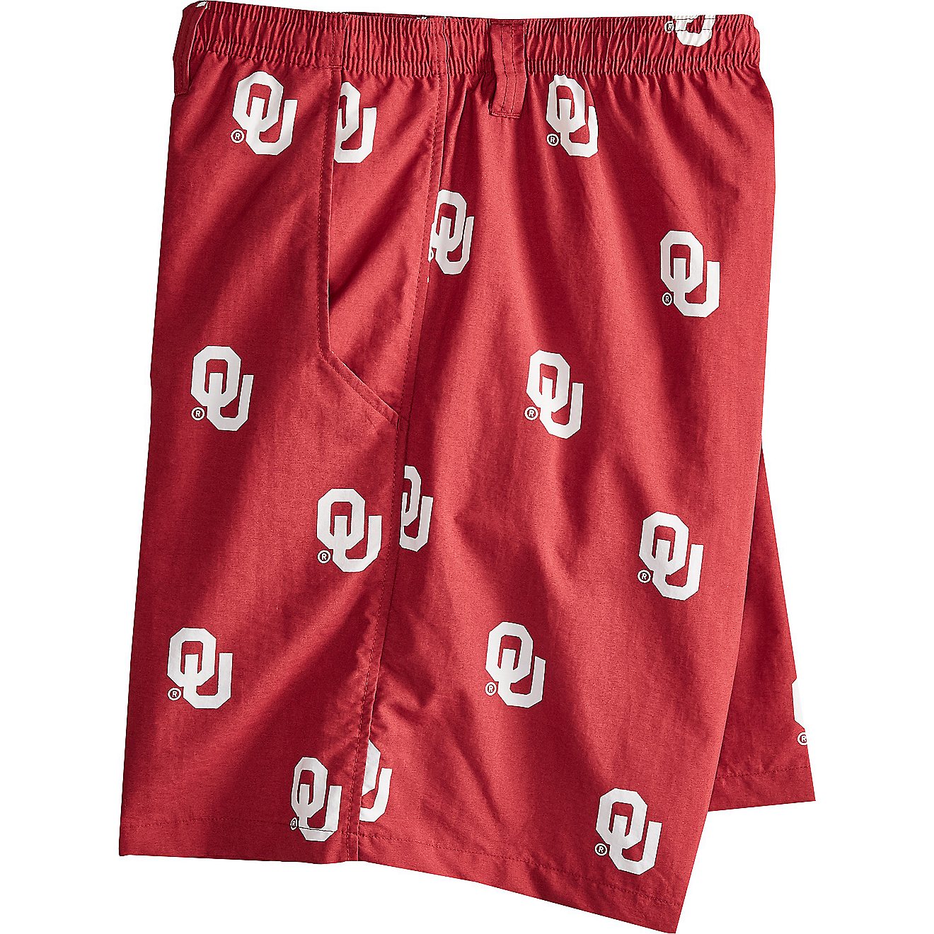 Columbia Sportswear Men's University of Oklahoma Backcast II Printed Shorts                                                      - view number 2