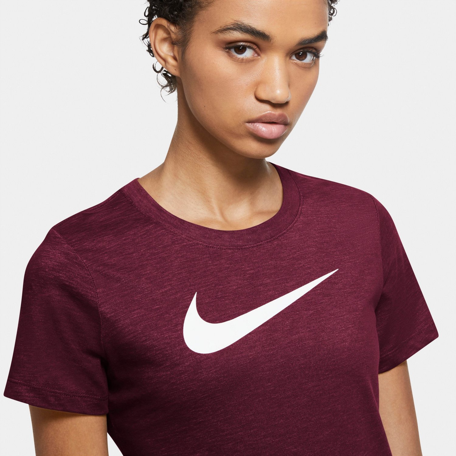 nike women's dry tee drifit crew