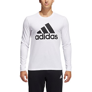 adidas Men's Basic Badge of Sport Long Sleeve T-shirt