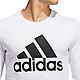 adidas Men's Basic Badge of Sport Long Sleeve T-shirt                                                                            - view number 2 image