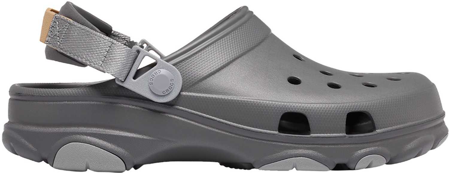 grey winter crocs