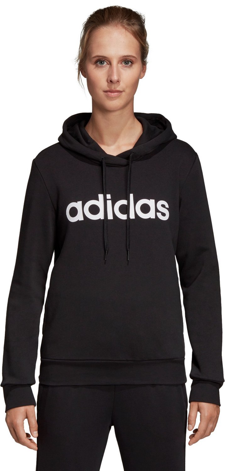 ladies black adidas hoodie