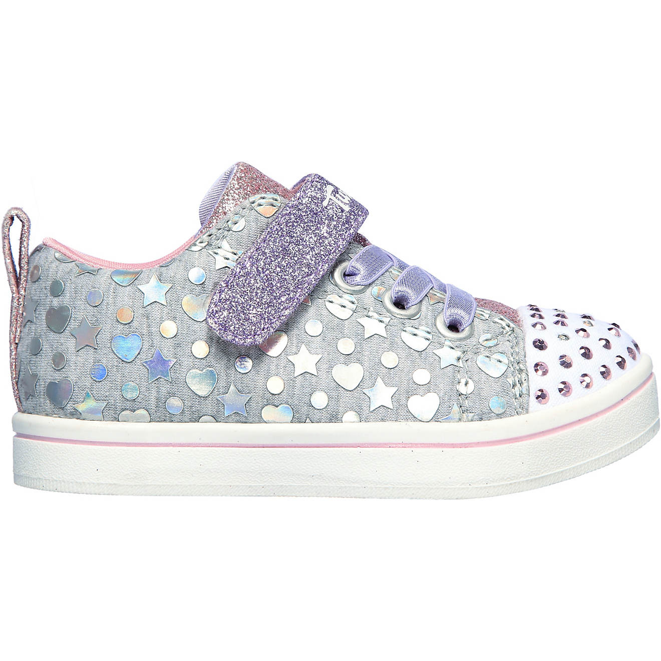 SKECHERS Girls' Twinkle Toes Heather Shoes                                                                                       - view number 1