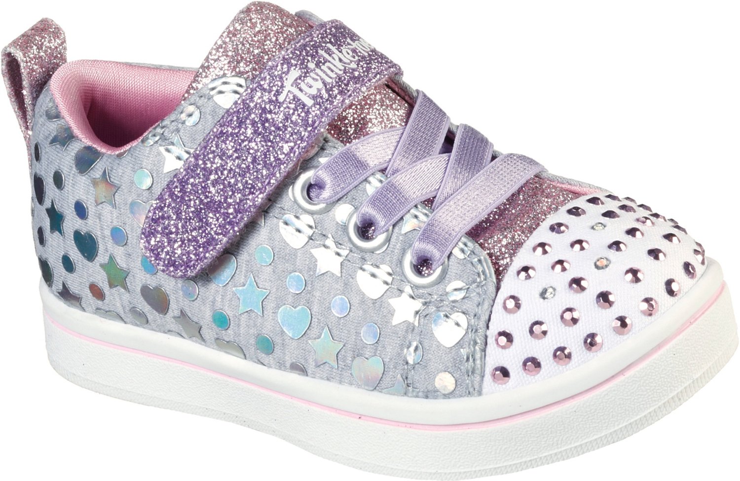 SKECHERS Girls' Twinkle Toes Heather Shoes | Academy