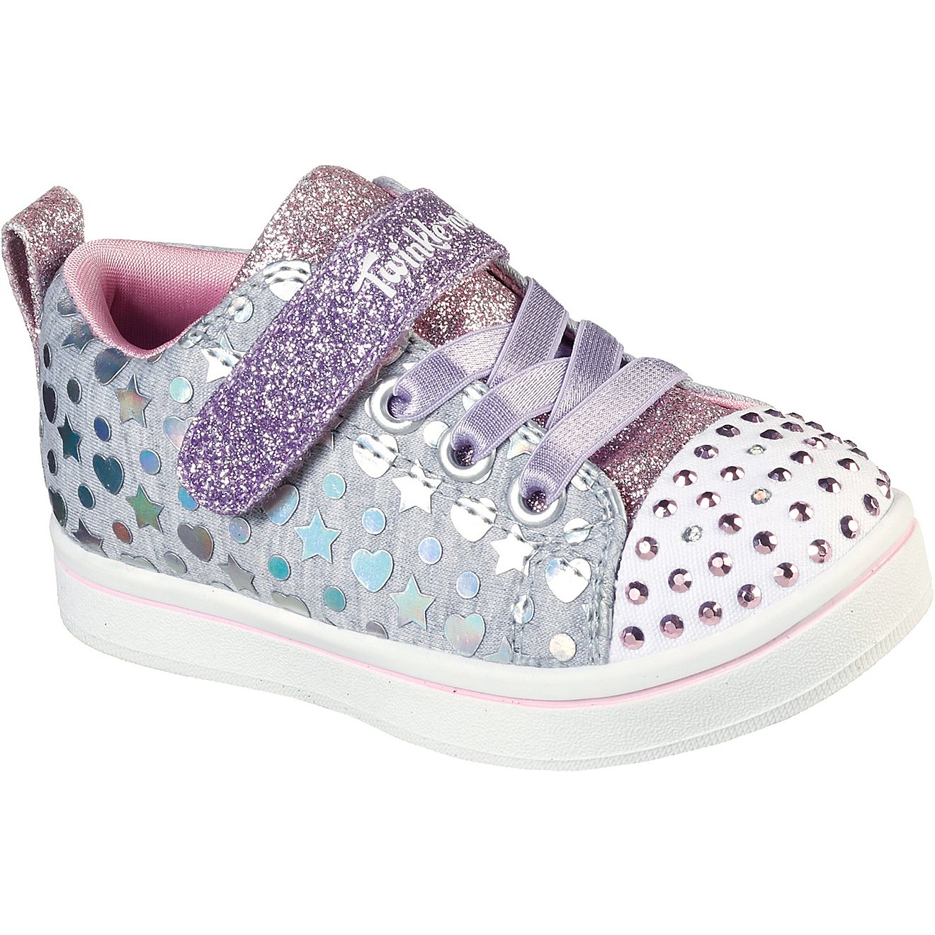 SKECHERS Girls' Twinkle Toes Heather Shoes                                                                                       - view number 2