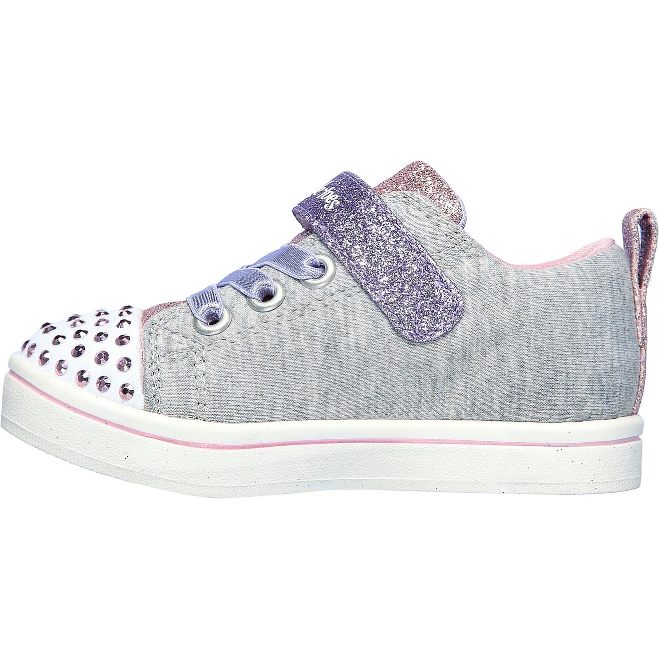 SKECHERS Girls' Twinkle Toes Heather Shoes                                                                                       - view number 3