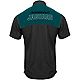 Antigua Men's Jacksonville Jaguars Angler Woven Button-Down T-shirt                                                              - view number 2 image