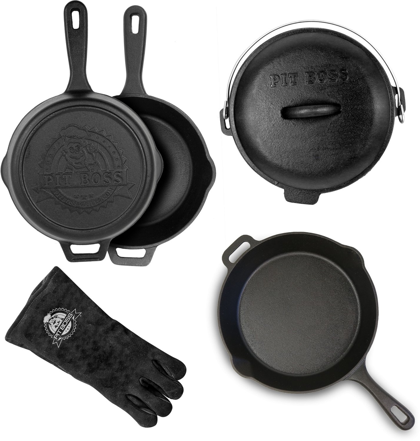 Pit Boss 6 Piece Cast Iron Set                                                                                                  