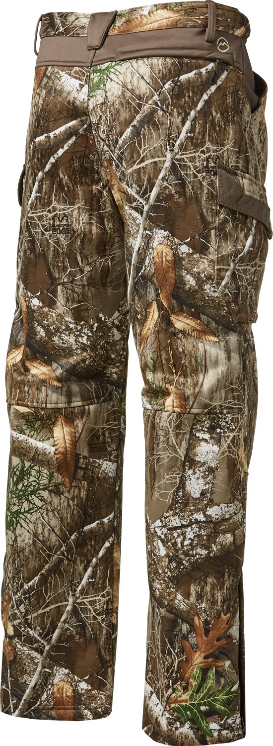 Magellan Outdoors Men's Mossy Oak Brush Mesa Softshell Pants Academy