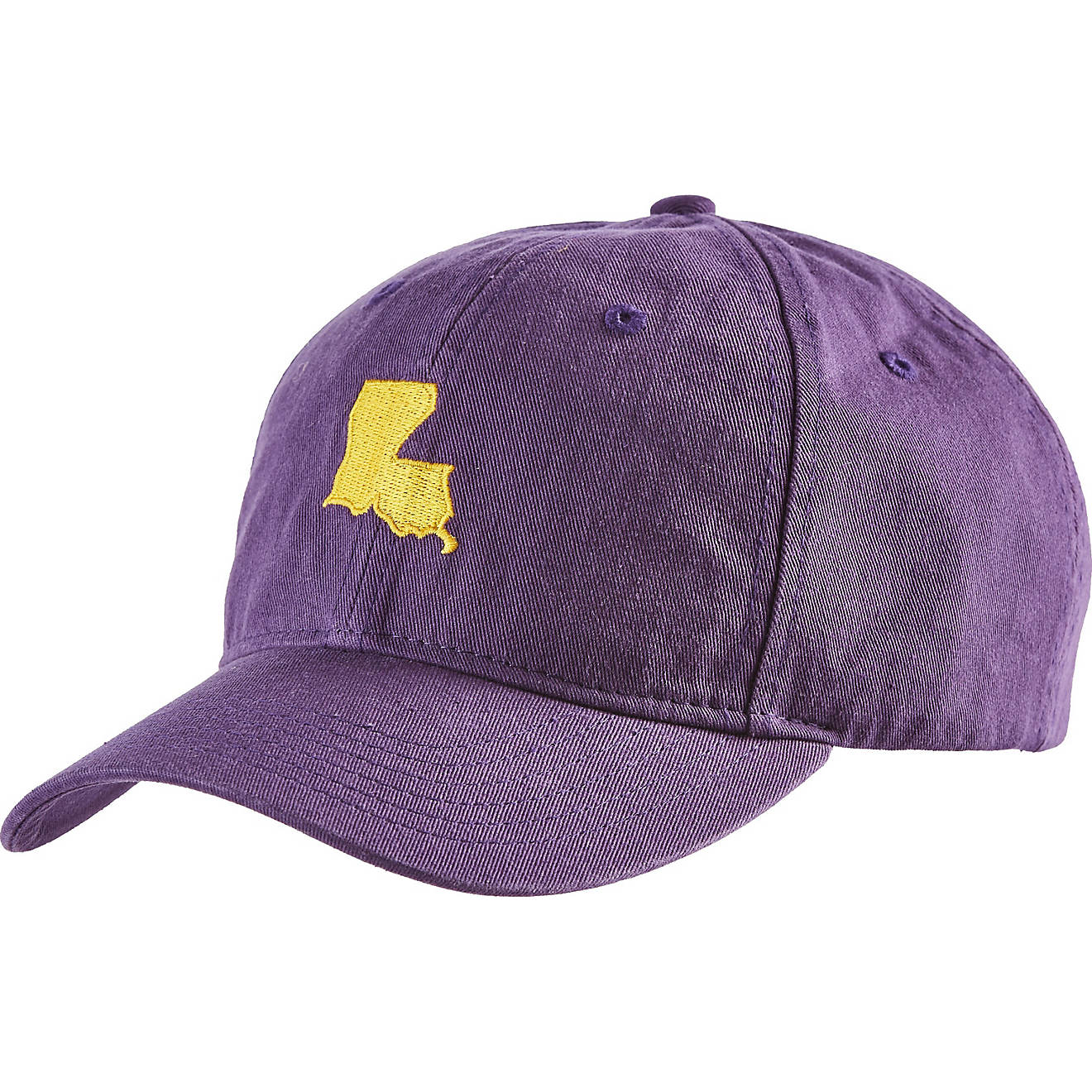 Academy Sports + Outdoors Men's Louisiana State Outline Cap                                                                      - view number 1