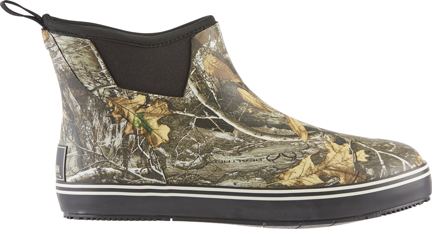 magellan outdoors men's waterproof rubber camp moc veil boots