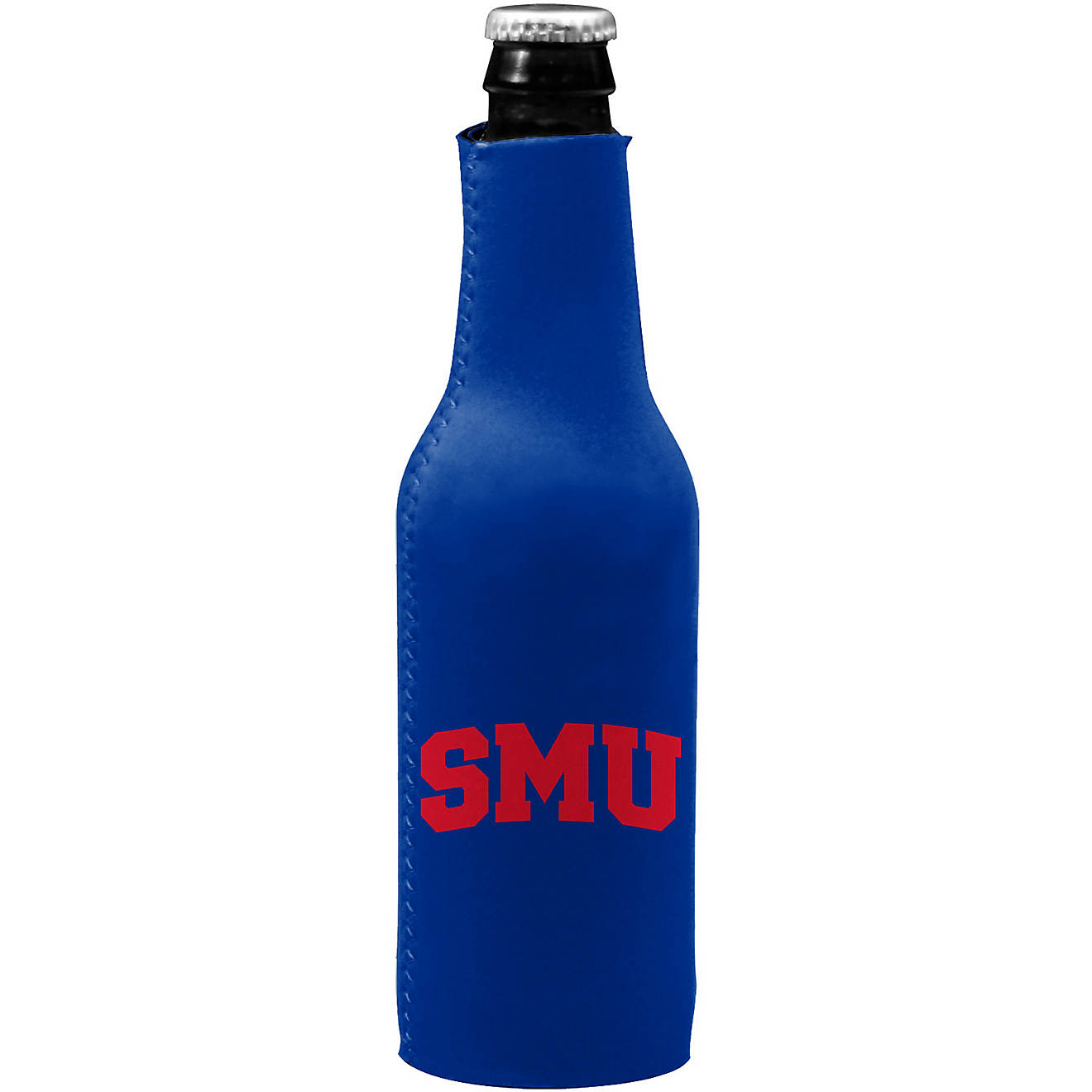Logo Southern Methodist University Logo Bottle Coozie                                                                            - view number 1
