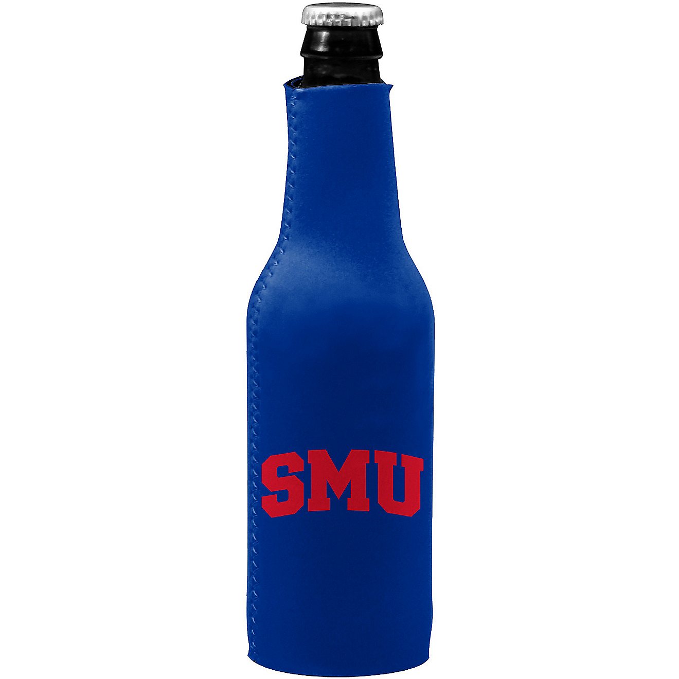 Logo Southern Methodist University Logo Bottle Coozie                                                                            - view number 1