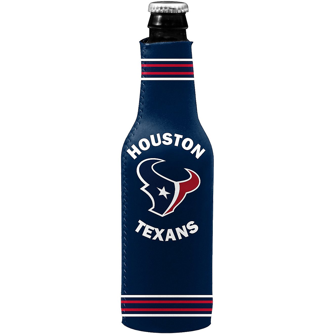 Logo Houston Texans Crest Logo Bottle Coozie                                                                                     - view number 1