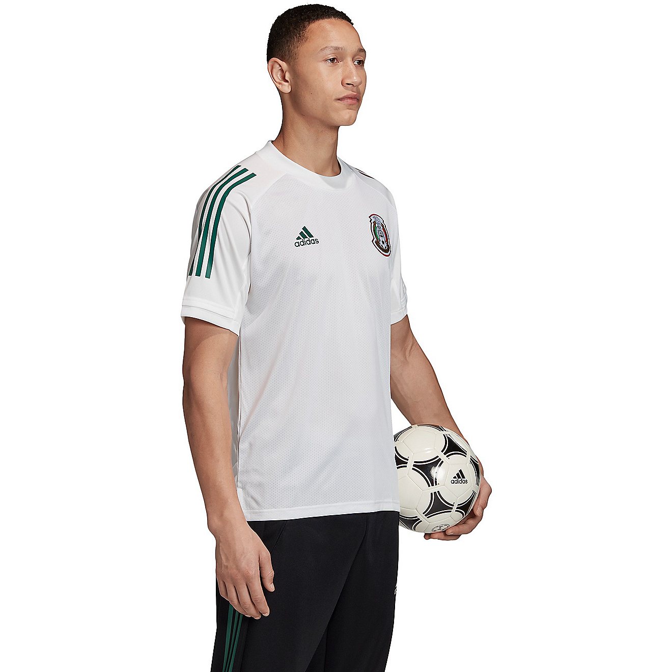 adidas Men’s FMF Mexico Soccer Training Jersey                                                                                 - view number 7
