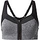 BCG Women's Colorblock Zip-Front High Impact Sports Bra                                                                          - view number 1 image