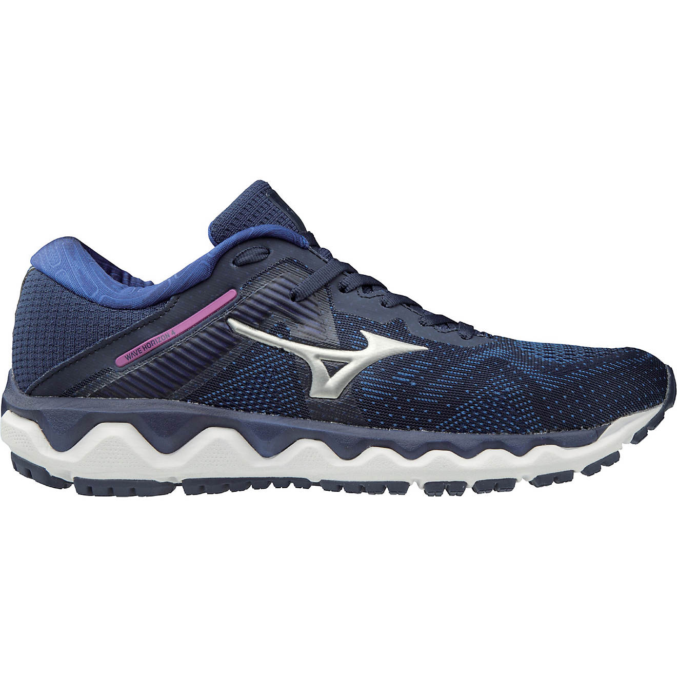 Black/GlacierGray/Champagne Mizuno Wave Horizon 4 Women's Road Running Shoes 