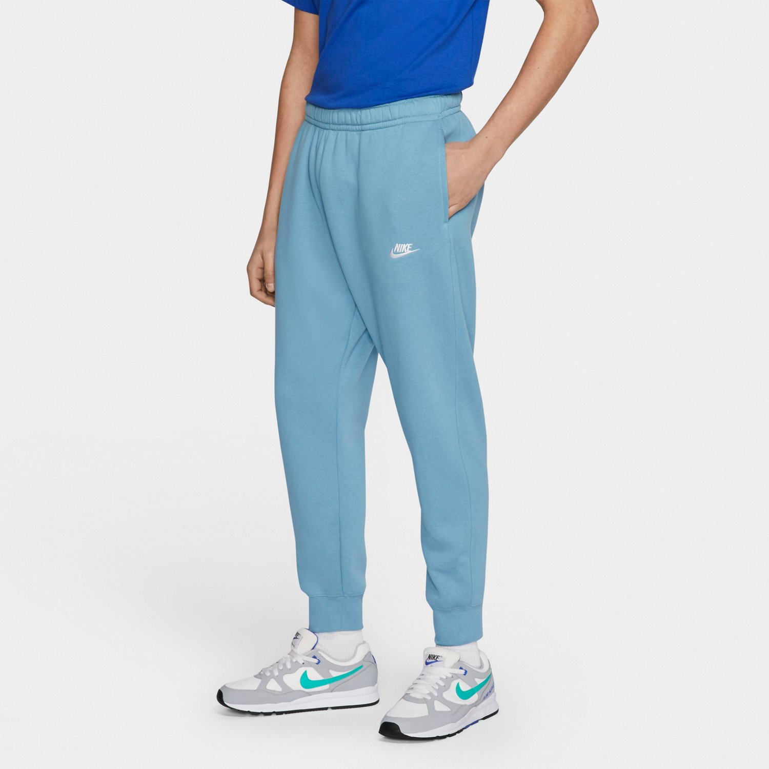 light blue nike tracksuit mens