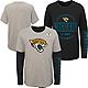 NFL Boys' Jacksonville Jaguars Goal Line Stand 3-in-1 T-shirt Combo                                                              - view number 1 image