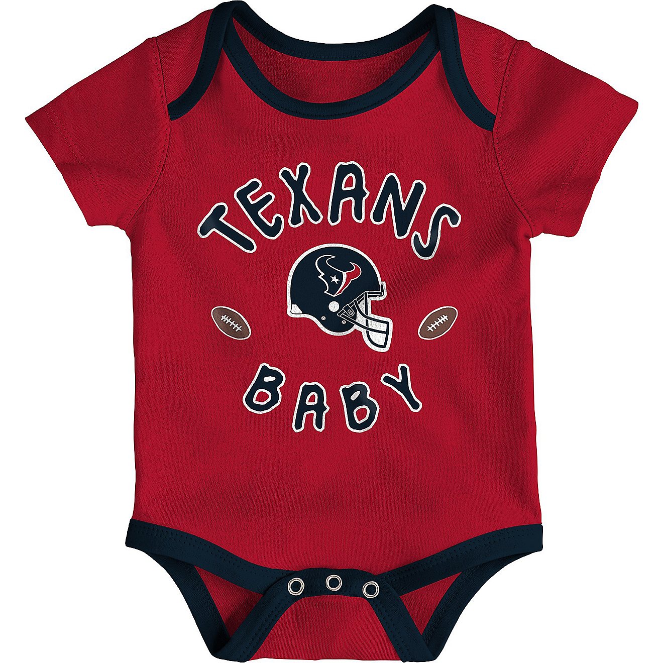 NFL Infants' Houston Texans Champ 3-Piece Creeper Set                                                                            - view number 3