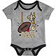 NFL Infants' New Orleans Saints Champ 3-Piece Creeper Set                                                                        - view number 2 image