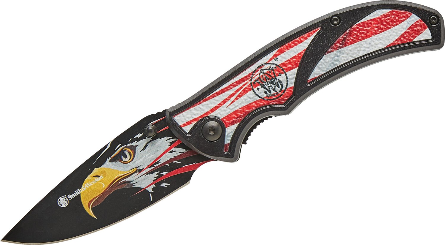 Smith & Wesson American Heroes Eagle 3.2in Folding Pocket Knife in