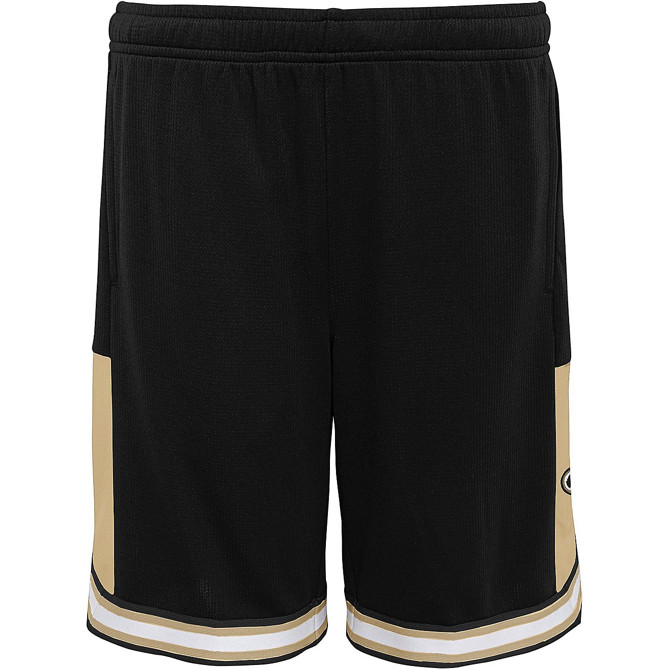 NFL Boys' 4-7 New Orleans Saints Stated Mesh Shorts                                                                              - view number 4